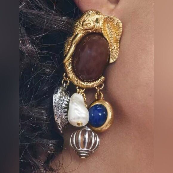 Boho earrings S820 - Picture 1 of 4